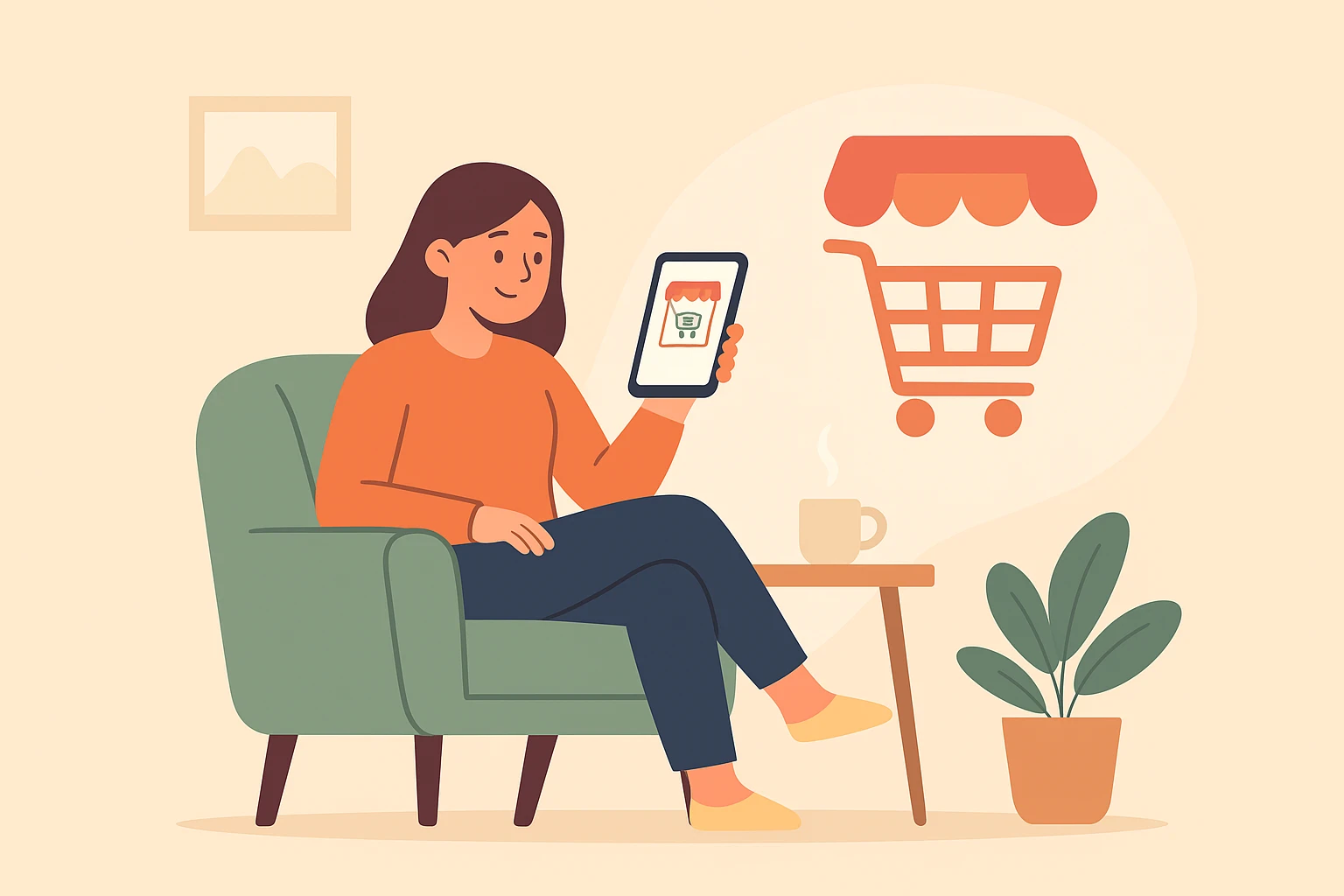 image about هل التسوق الإلكتروني يقتل متعة الأسواق التقليدية؟