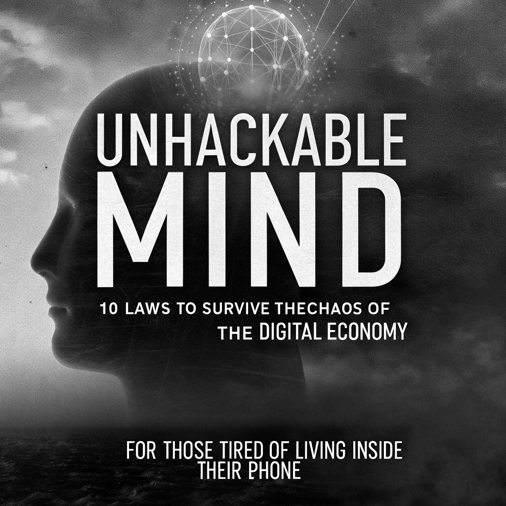 image about Unhackable Mind: 10 Laws to Survive the Chaos of the Digital Economy