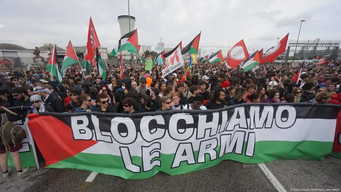 image about إيطاليا تنتفض: إضراب عام واسع في 2025 نصرةً لغزة يزلزل الساحة الأوروبية