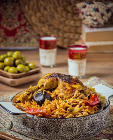 image about 🍽️ طريقة عمل الكبسة والمفطح والسليق | أشهى وصفات المطبخ السعودي بالتفصيل
