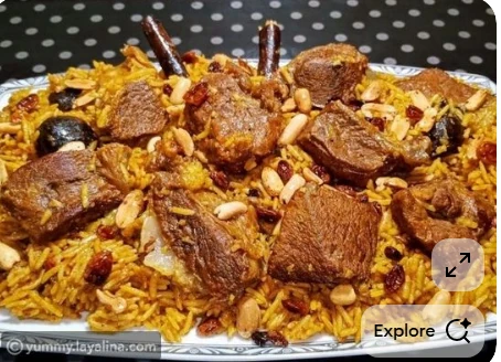 image about 🍽️ طريقة عمل الكبسة والمفطح والسليق | أشهى وصفات المطبخ السعودي بالتفصيل