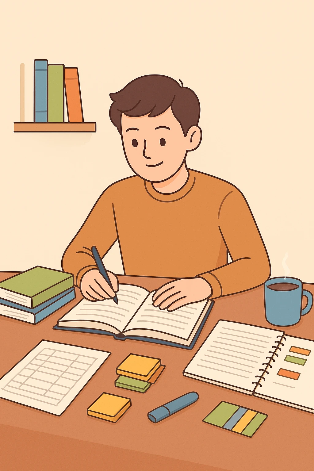 image about المذاكرة الصحيحة لنظام البكالوريا | خطوات عملية للمذاكرة الفعالة والتفوق في الثانوية العامة