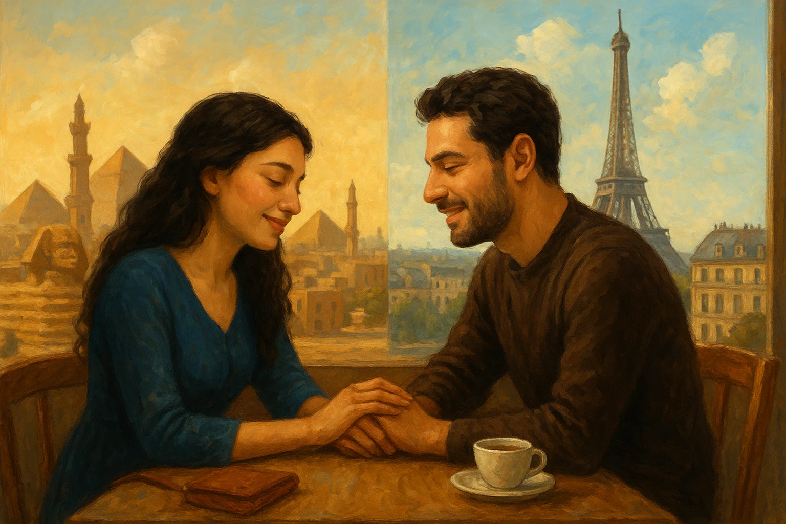image about  القاهرة وباريس بين قصه حب
