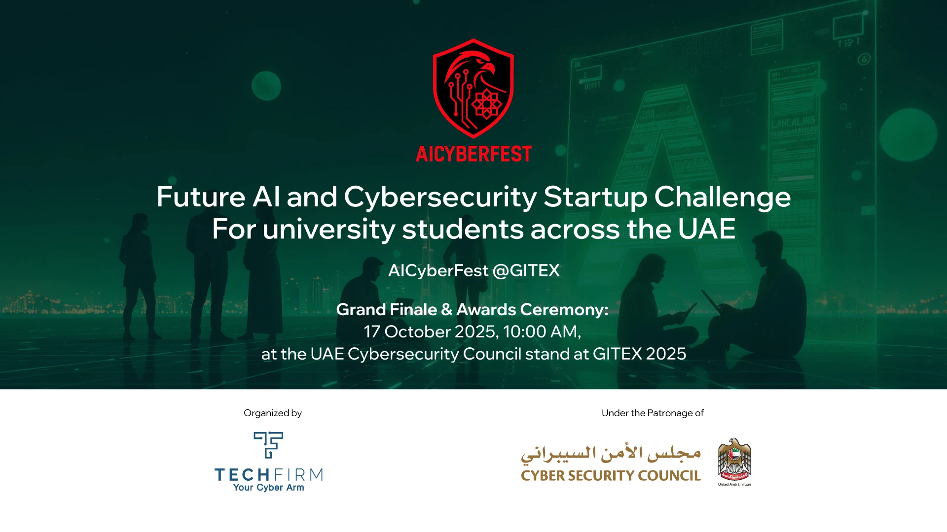 image about تحت رعاية مجلس الأمن السيبراني الإماراتي: AICyberFest يمكّن الطلبة من قيادة الابتكار في الأمن السيبراني المعزز بالذكاء الاصطناعي