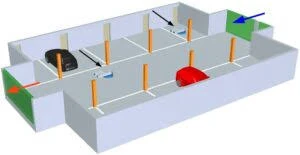 image about Ventilation System for an Underground Car Park