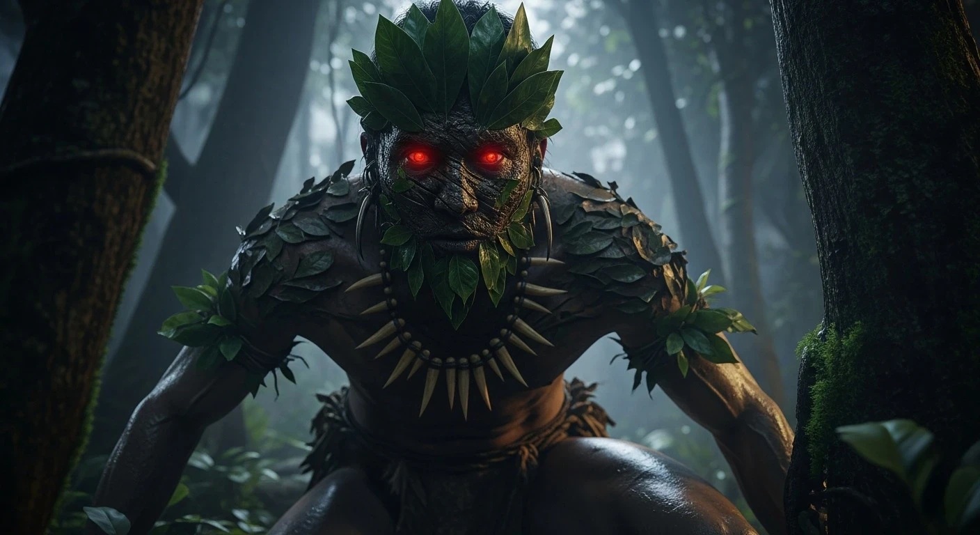 image about قبيله النمر تحتفل بوجبتها الجديده من البشر ولكن   حدث شئ غير عادي