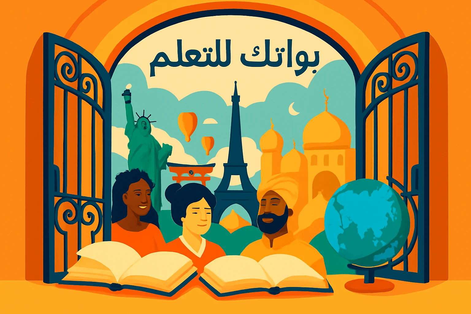 image about تعلم الثقافات الأجنبية بوابتك للتعلم