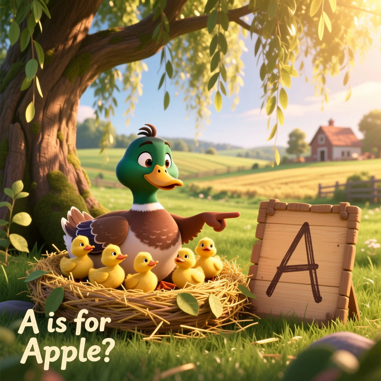 image about البطة الصغيرة والاولاد السبعه