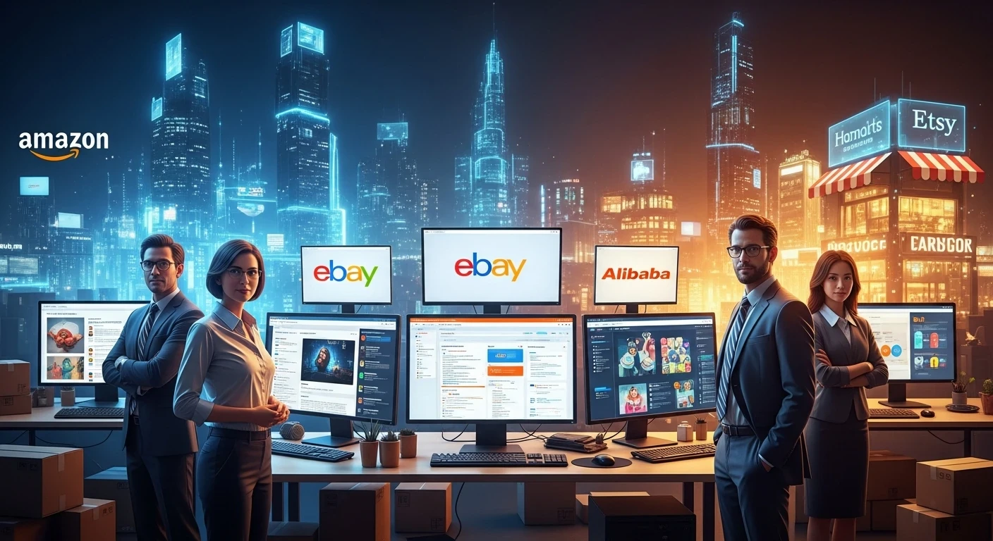 image about تاريخ التجارة الإلكترونية: من البداية إلى الازدهار