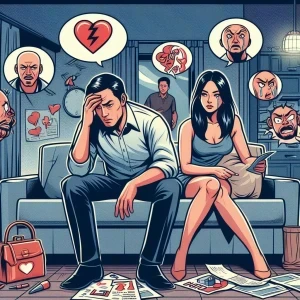 image about علامات تدل على خيانة الزوجة وتلاعبها: الانسحاب العاطفي