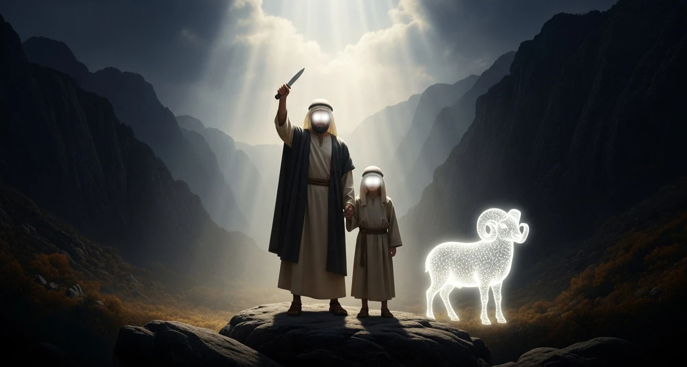 image about إبراهيم وإسماعيل عليهما السلام: معجزة الفداء والتسليم
