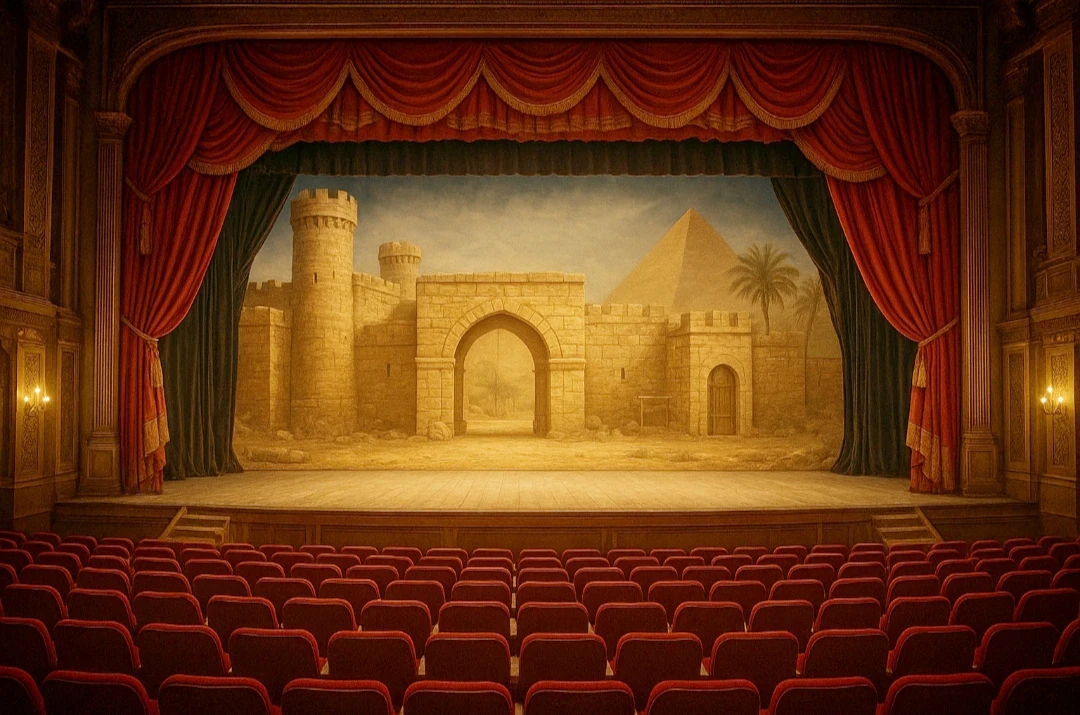 image about أنور ناصر الدين   :   مسرحية الزير سالم على خشبة مسرح ابوظبي .. إعادة إحياء ذكرى النكسة