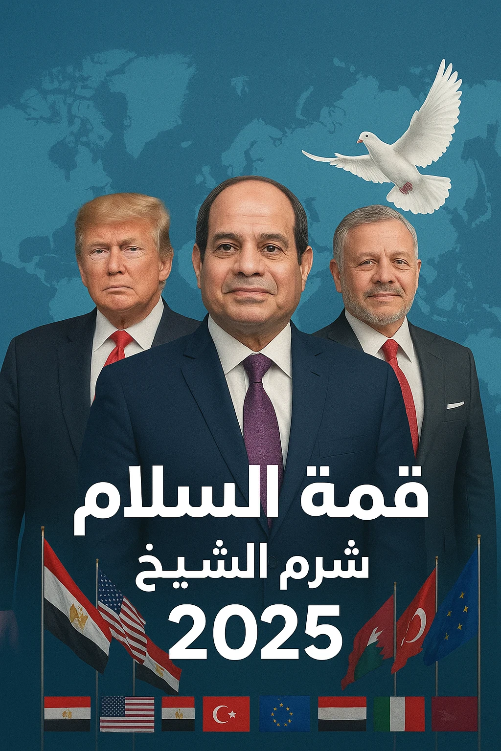 image about شرم الشيخ تنحو شراع الأمل: قمة السلام تُضيء طريق الاستقرار في غزة