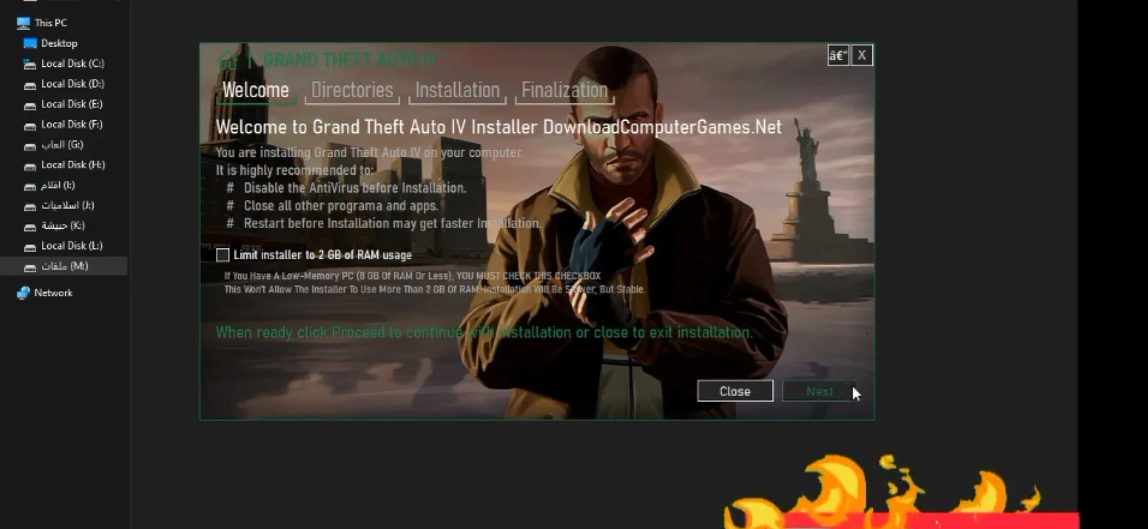 image about تنزيل لعبة GTA IV للكمبيوتر الاصليه بحجم 4 جيجا فقط