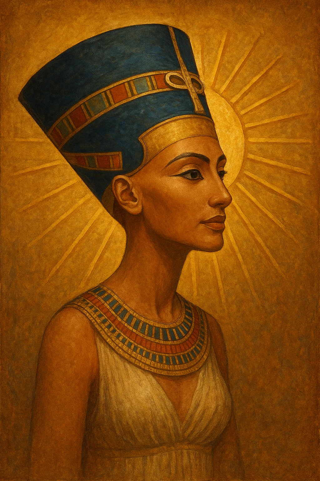 image about نفرتيتي … الملكة التي أضاءت بلاط مصر