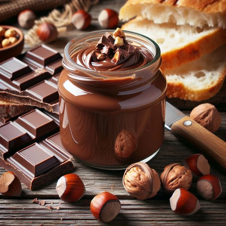image about 🍫 أسهل طريقة لعمل النوتيلا في البيت بمكونات بسيطة وطعم خرافي