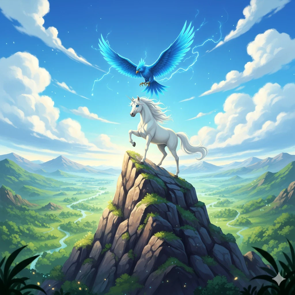 image about الحصان الشجاع والعالم العجيب