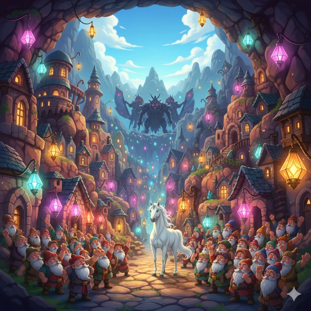 image about الحصان الشجاع والعالم العجيب