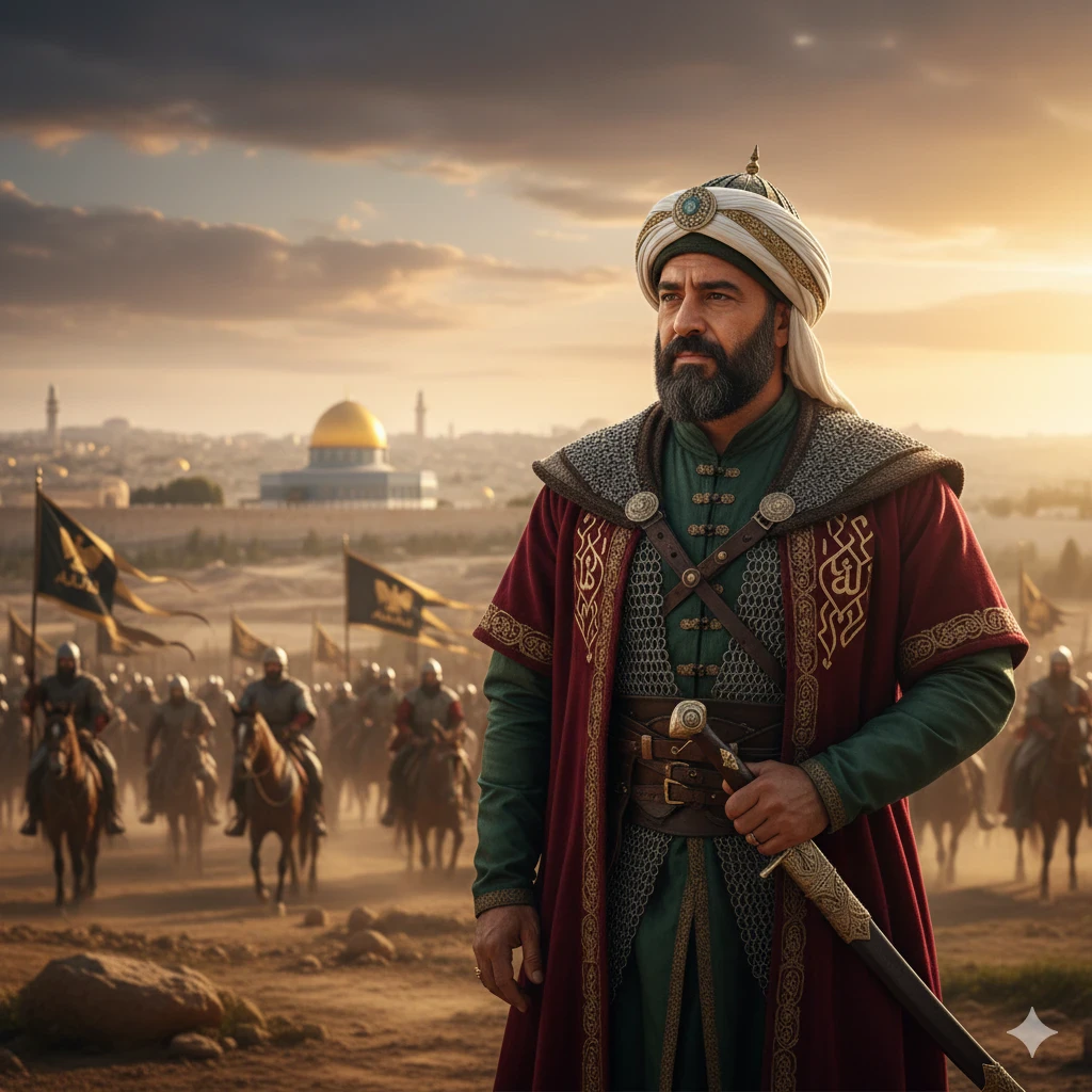 image about قصة صلاح الدين الأيوبي: فارس الإسلام الذي أعاد للأمة مجدها