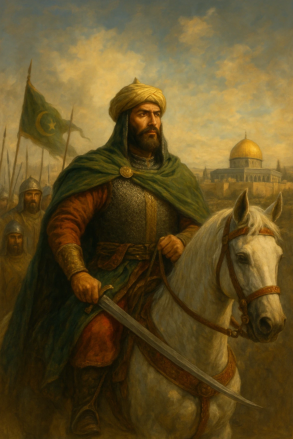 image about قصة صلاح الدين الأيوبي: فارس الإسلام الذي أعاد للأمة مجدها