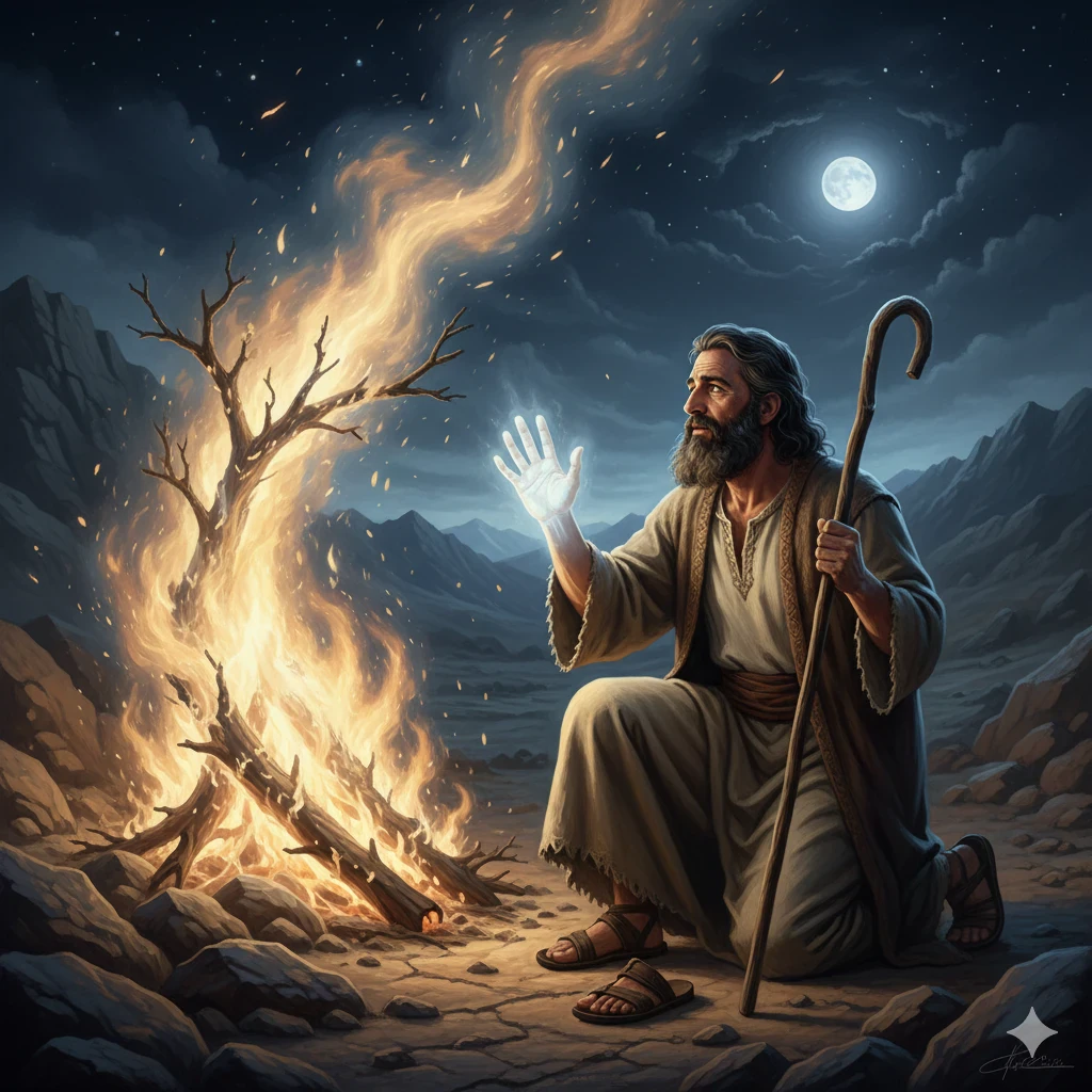 image about نشأة نبي وصراع الجبارين