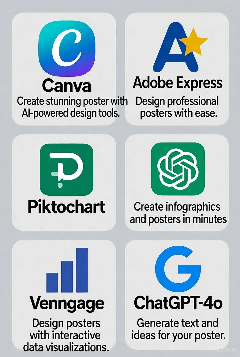 image about تعلم إنشاء بوسترات إعلانية احترافية مجانًا