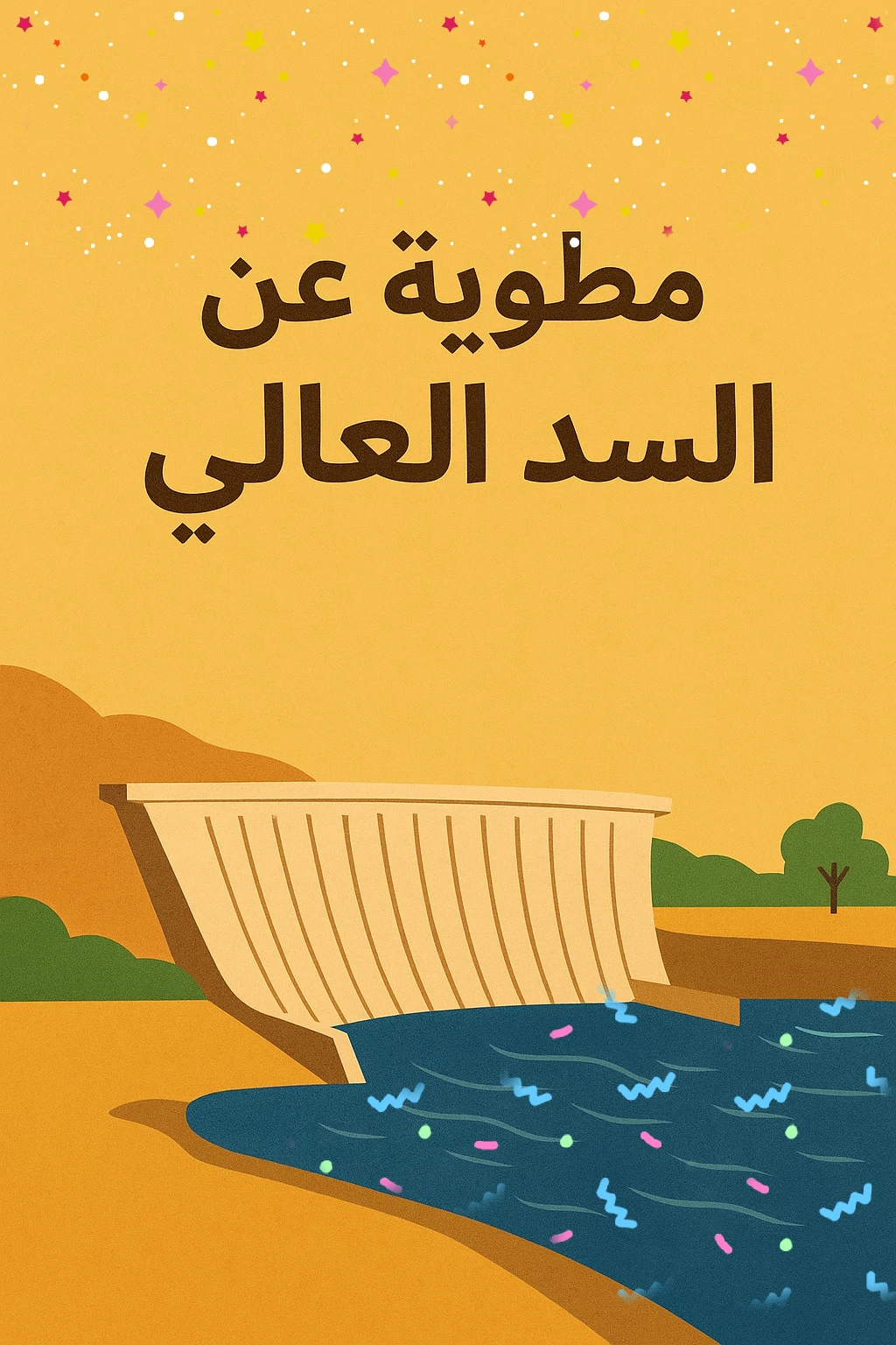 image about مطوية عن السد العالي جاهزة للكتابة.. وفر وقتك وتعرّف على أهم المعلومات دون عناء البحث!