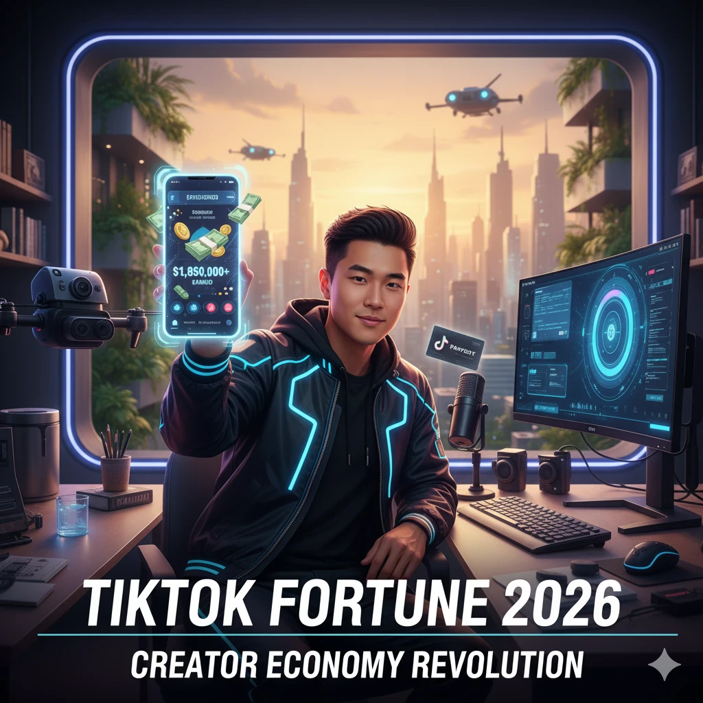 image about الربح من التيك توك فى 2026