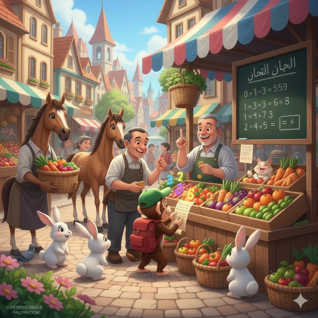 image about القرد الذكي والأرقام السحريه