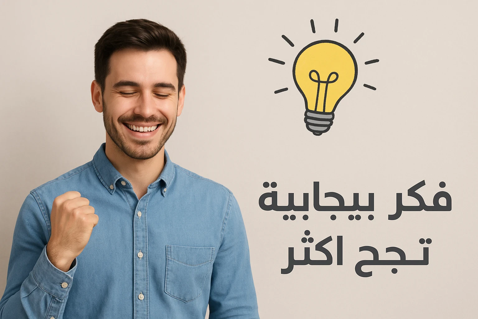 image about 🌟 العلاقة بين التفكير الإيجابي والنجاح في الحياة