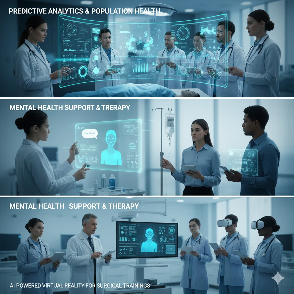 image about دور الذكاء الاصطناعي فى الرعايه الصحيه والتشخيص الطبي