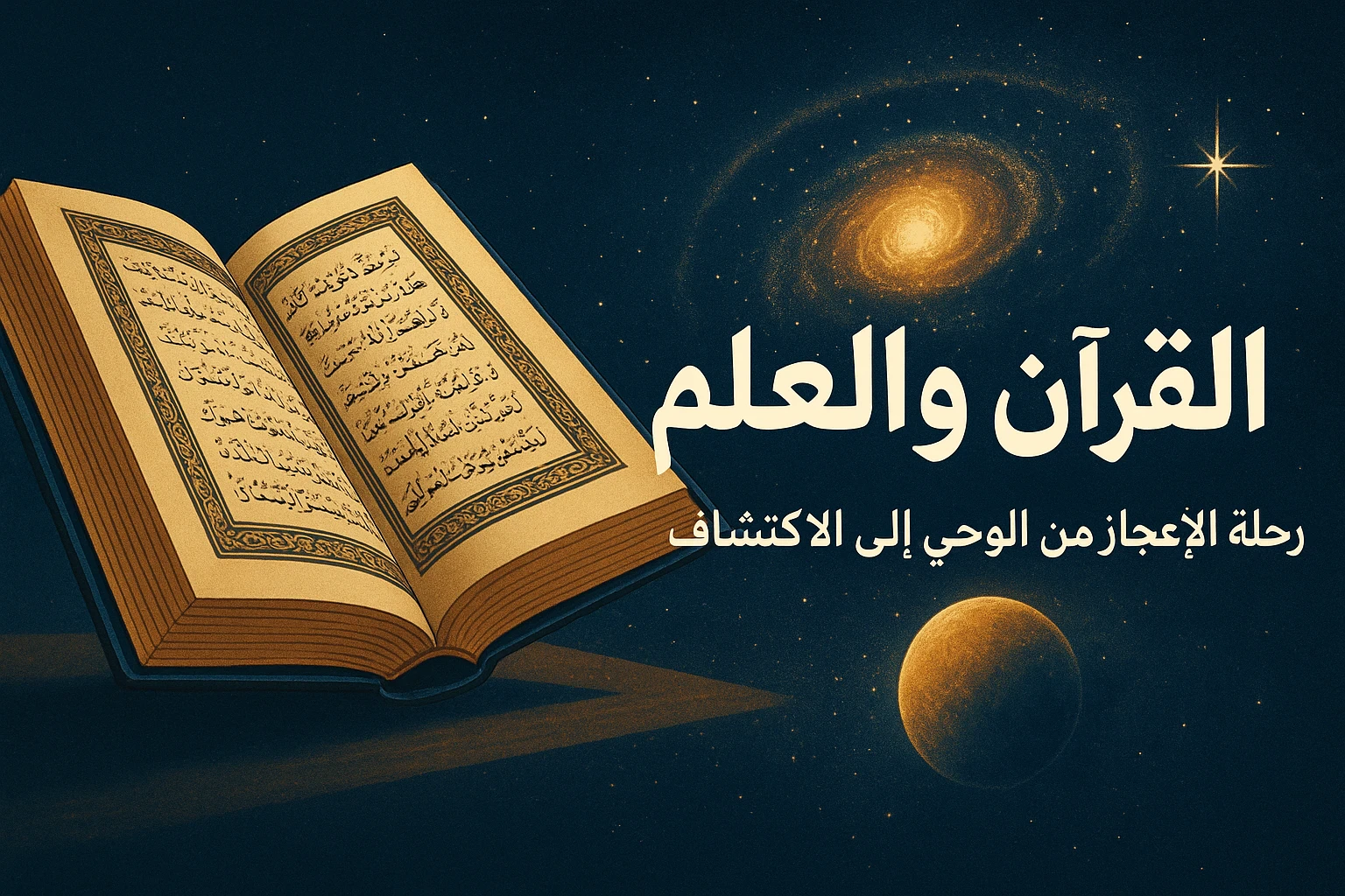 image about القرآن والعلم: رحلة الإعجاز من الوحي إلى الاكتشاف