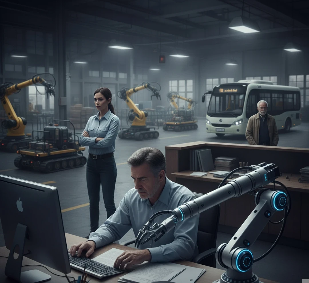 image about الذكاء الاصطناعي يهدد الوظائف: مستقبل العمل في مصر بين التطور والقلق