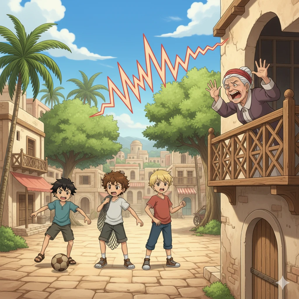 image about  الاولاد الخائفون في القرية