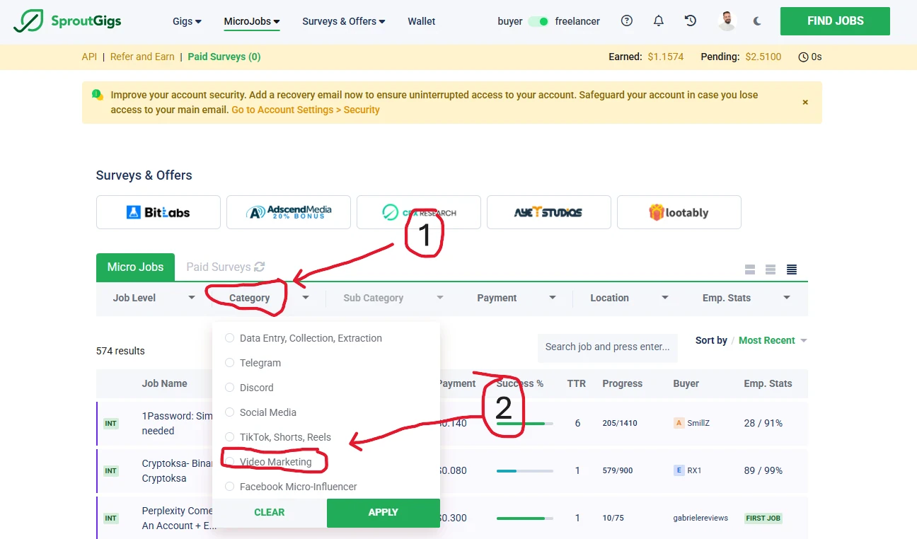 image about دلوقتى تقدر تكسب 2$ من شغل ساعة يوميا من مشاهدة الفيديوهات
