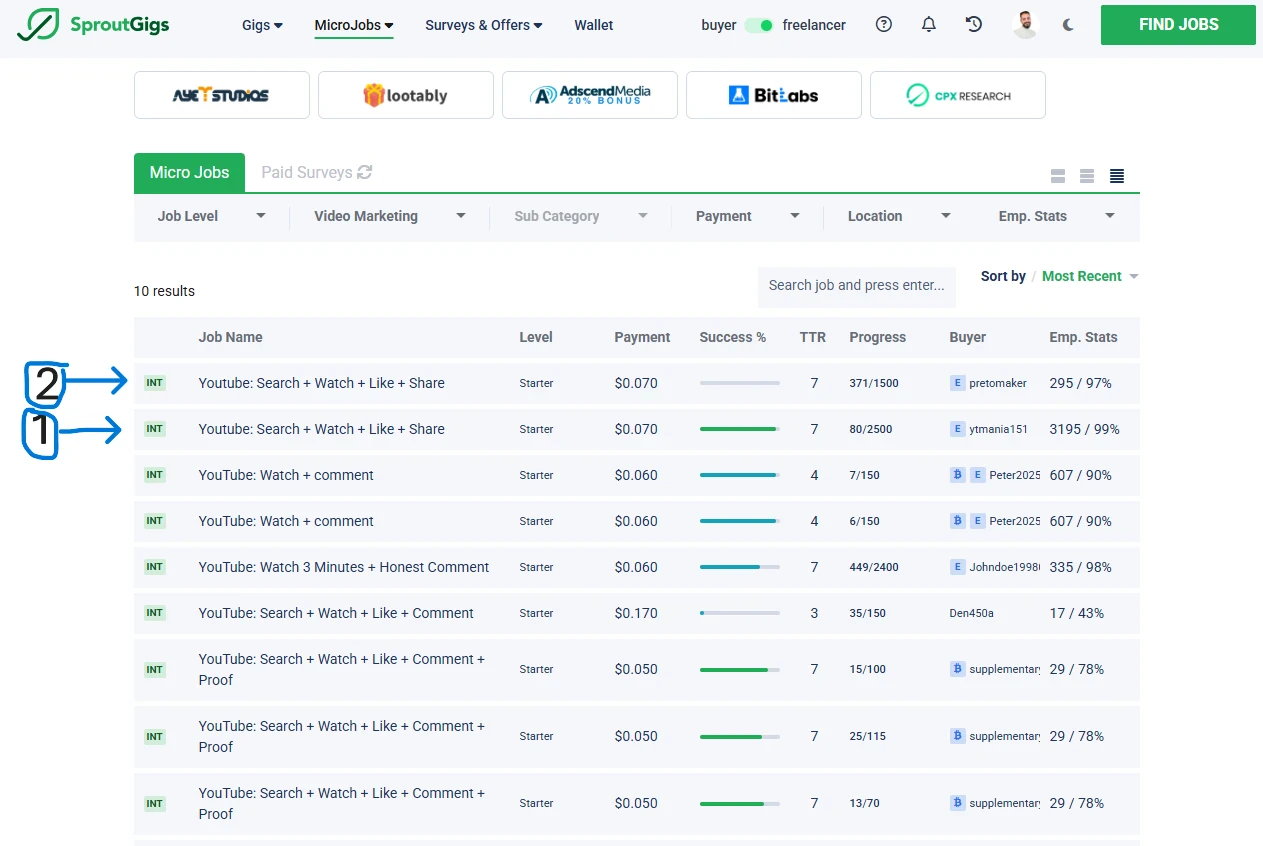 image about دلوقتى تقدر تكسب 2$ من شغل ساعة يوميا من مشاهدة الفيديوهات