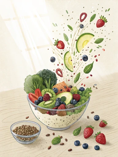 image about اتجاه «فايبرْمَكْسِنغ (Fibremaxxing)» كيف يُغيّر تناول الألياف حياتنا؟