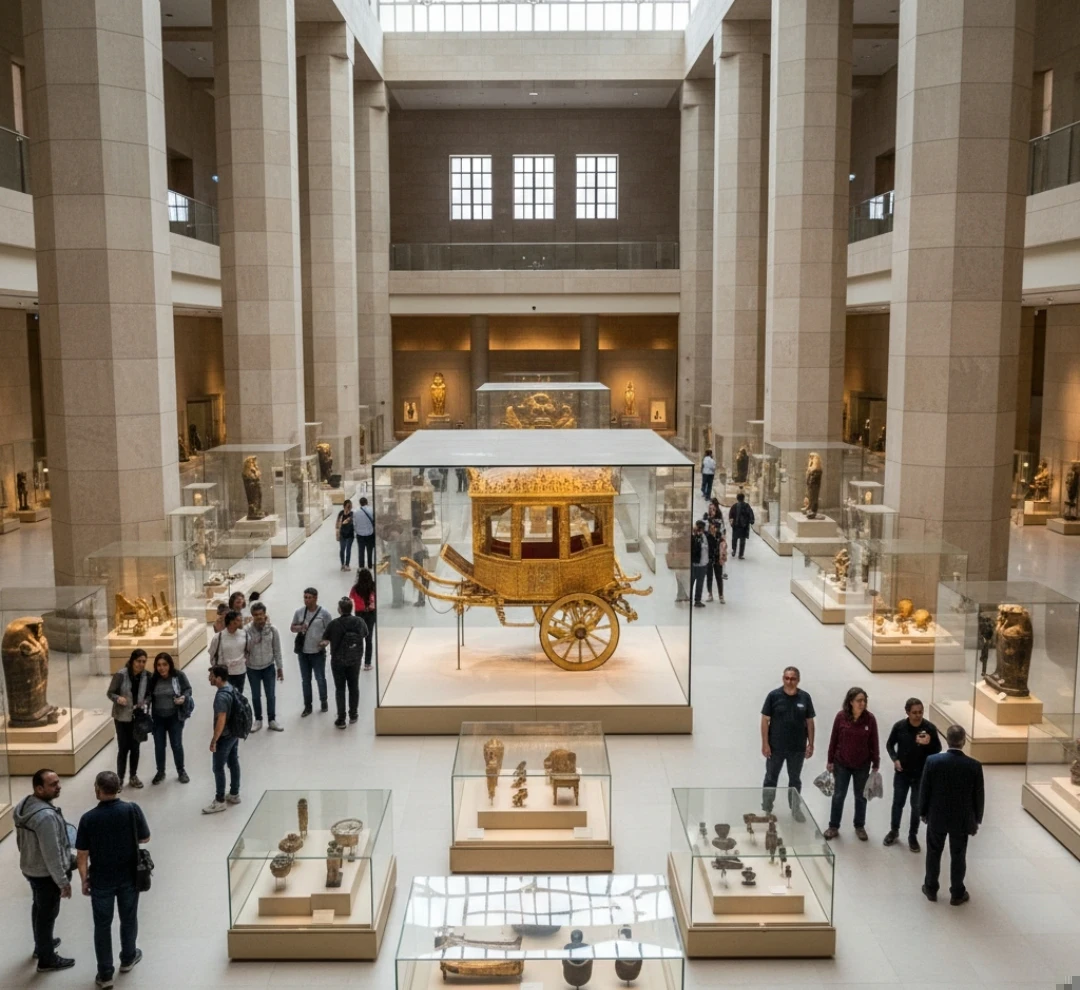 image about المتحف المصري الكبير.. بوابة جديدة تُعيد مجد الحضارة الفرعونية وتُنعش السياحة في مصر