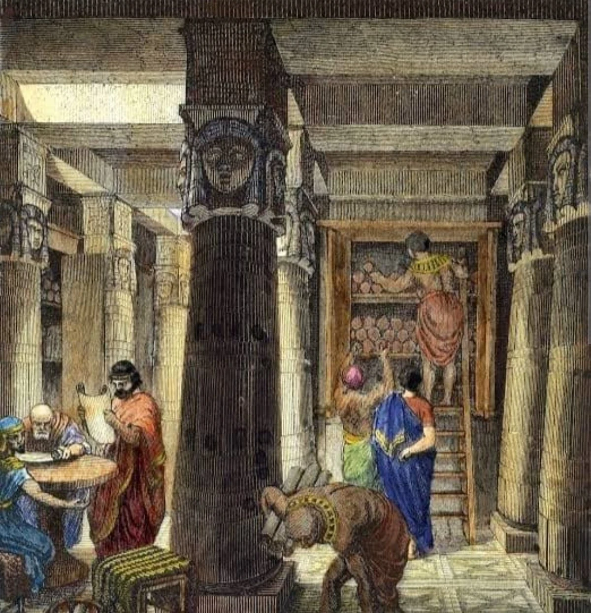 image about سر اختفاء مكتبة الإسكندرية القديمة 🤔