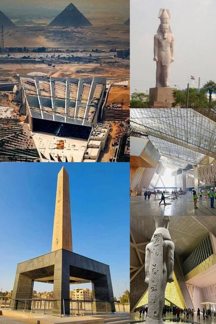 image about «الفجر الجديد للحضارة المصرية: افتتاح المتحف المصري الكبير وولادة عصر جديد في قلب الأهرامات»