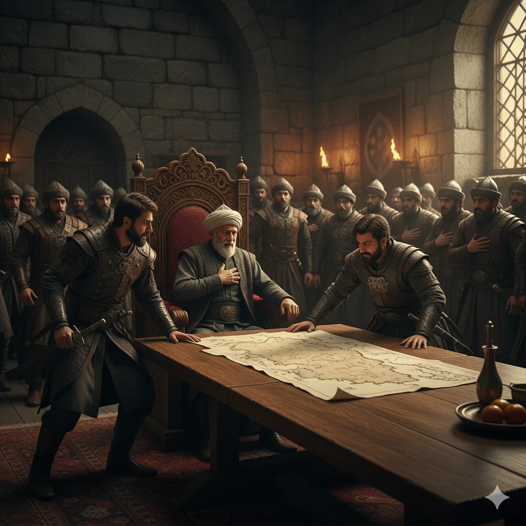 image about المؤسس أورهان 2 الصدمة الكبرى.. عثمان يُعزل ابنه .. وعلاء الدين يرفع السيف