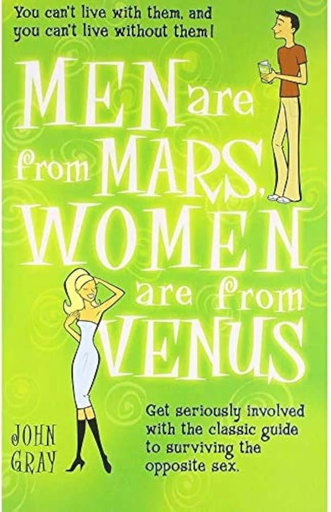 image about ملخص كتاب : الرجال من المريخ والنساء من الزهرة