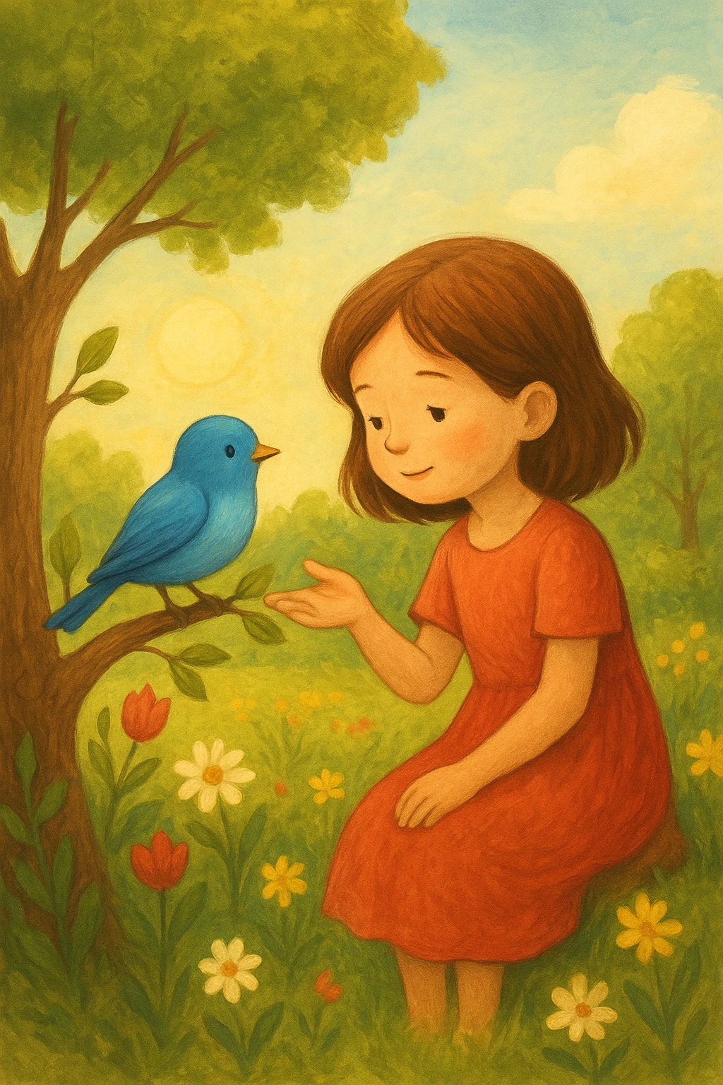 image about العفو اجمل من الغضب ( قصه ليلي و العصفور)