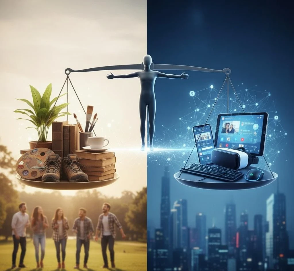 image about حياتنا في المواقع...هروبا من الواقع 2025