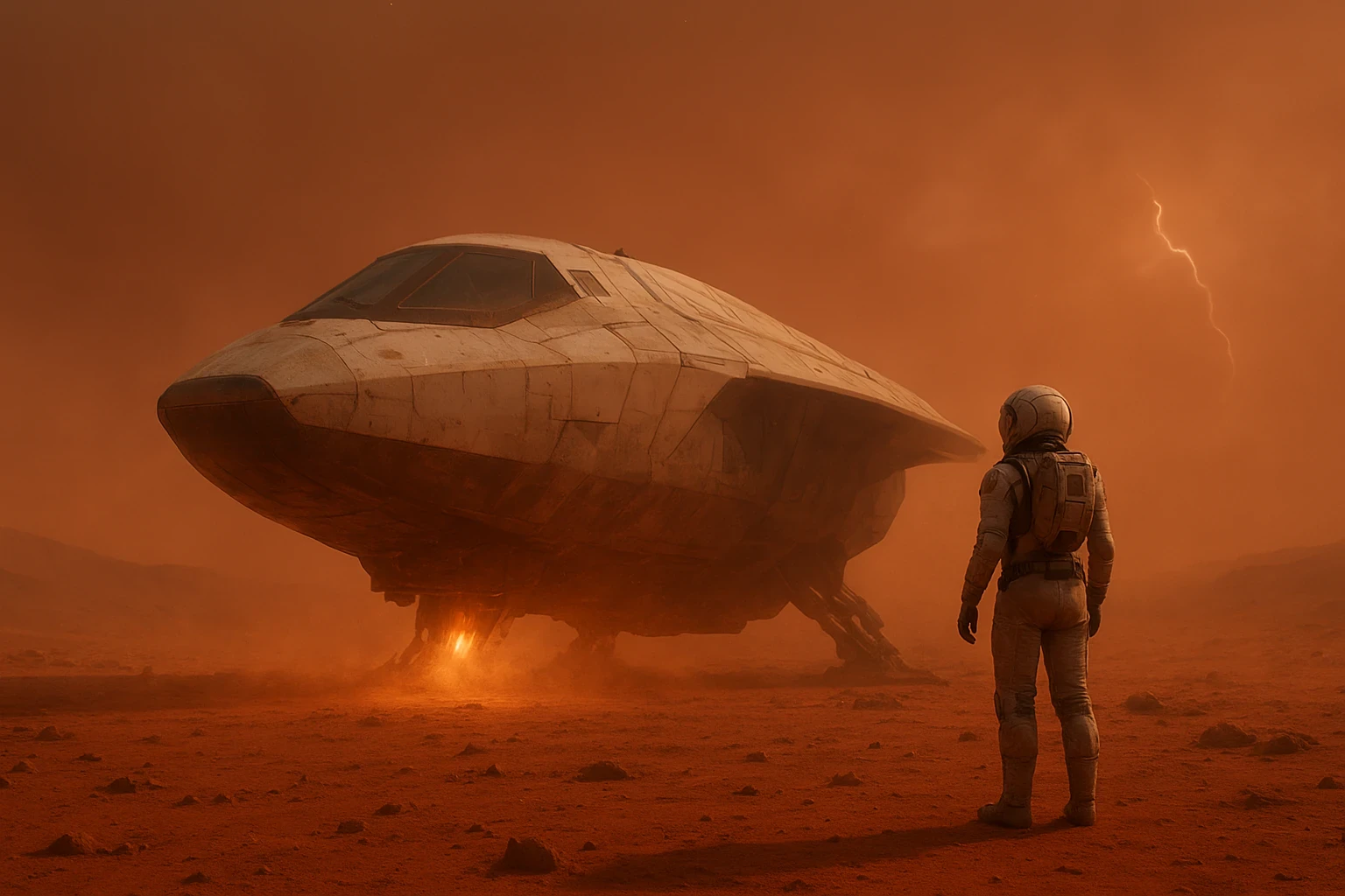 image about رواية غبار المريخ