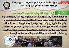 image about أسباب خصم المعاشات وفق قانون التأمينات الاجتماعية رقم 148 لسنة 2019