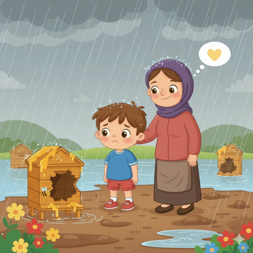 image about قصة الفتى الذي صار قلبُه عسلاً