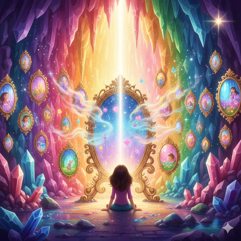 image about همس الحقيقة في الغابة المضيئة