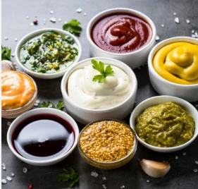 image about معظم انواع الصوصات الباردة والسخنة لاستخدامها في السندوتشات والاطباق الرئيسىىة 