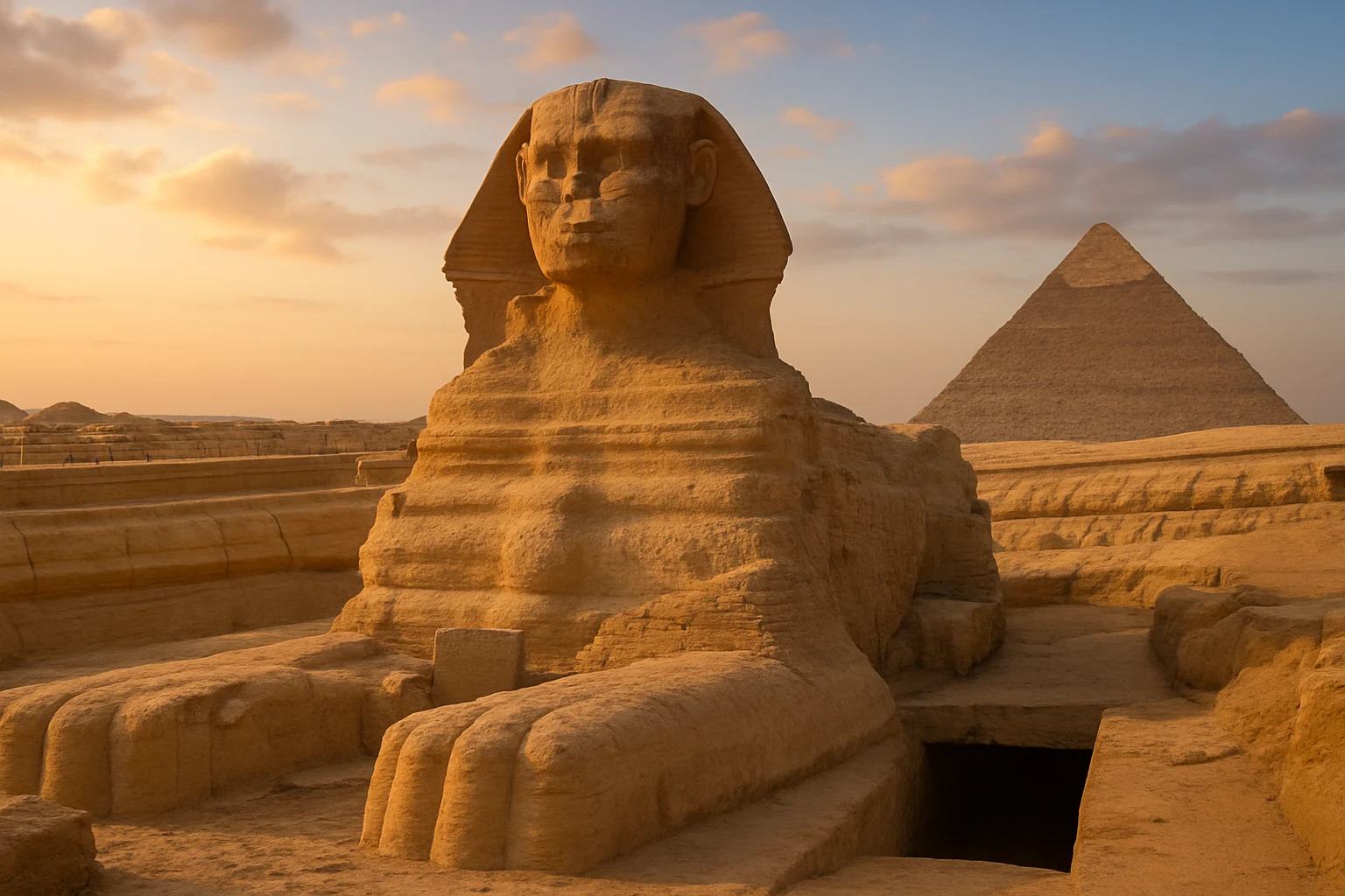 image about 🏛️ النفق السري داخل هرم خوفو.. اكتشاف 2023 الذي غيّر كل شيء